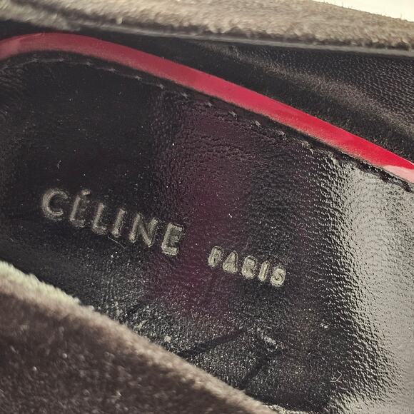 Celine Black and Brown Wedges - Picture 5 of 13